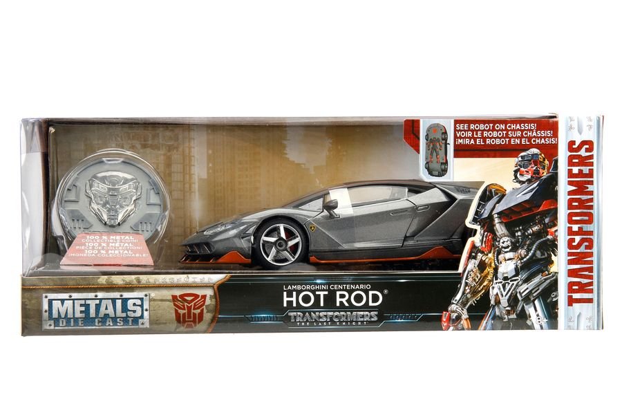 Transformers - Lamborghini Centenario Hot Rod 1:24 Hollywood Ride - Gametraders Modbury Heights