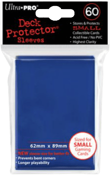 Ultra Pro - Mini Deck Protector 60 Count Blue - Gametraders Modbury Heights