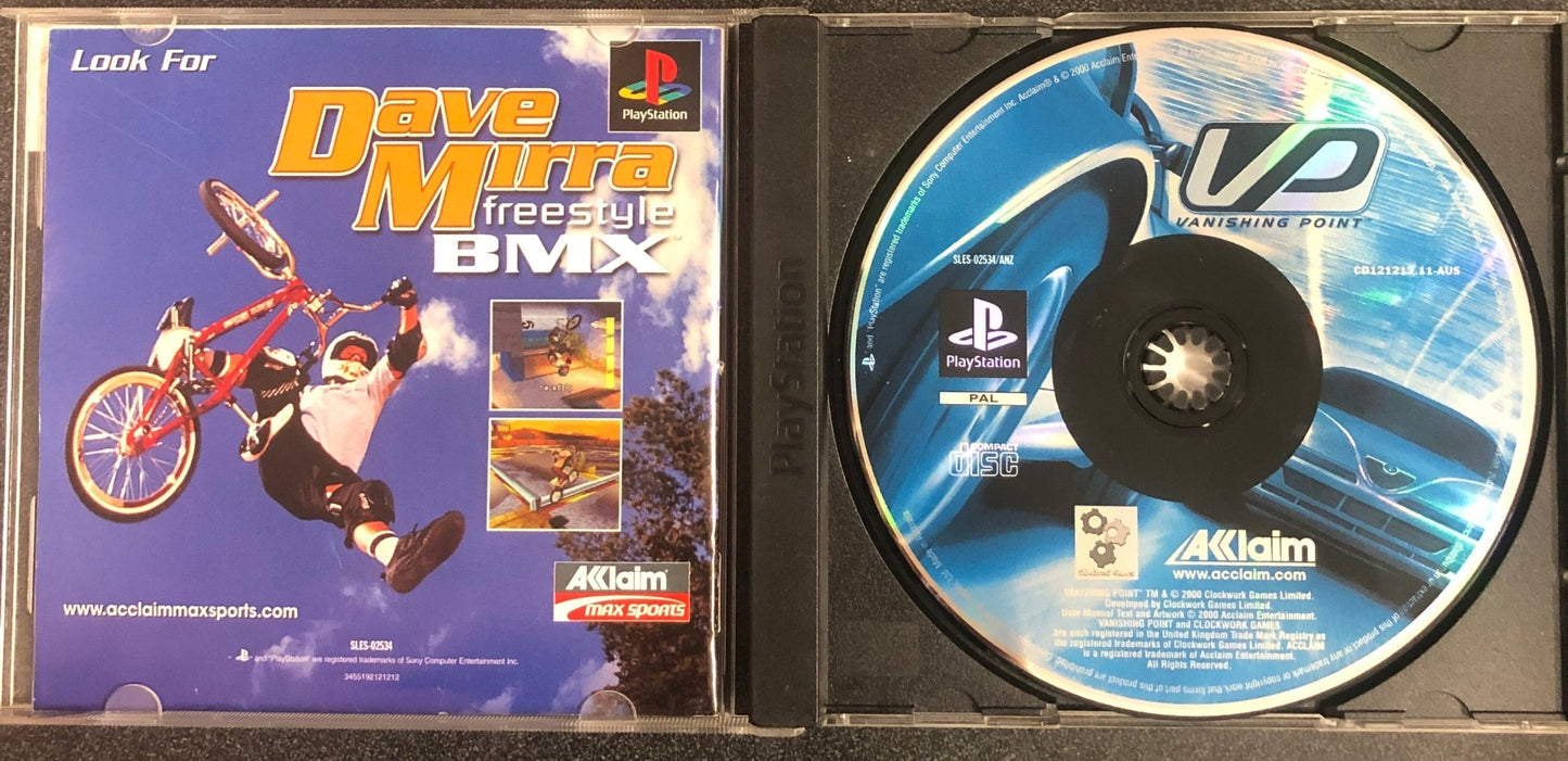 Vanishing Point PS1 - Gametraders Modbury Heights