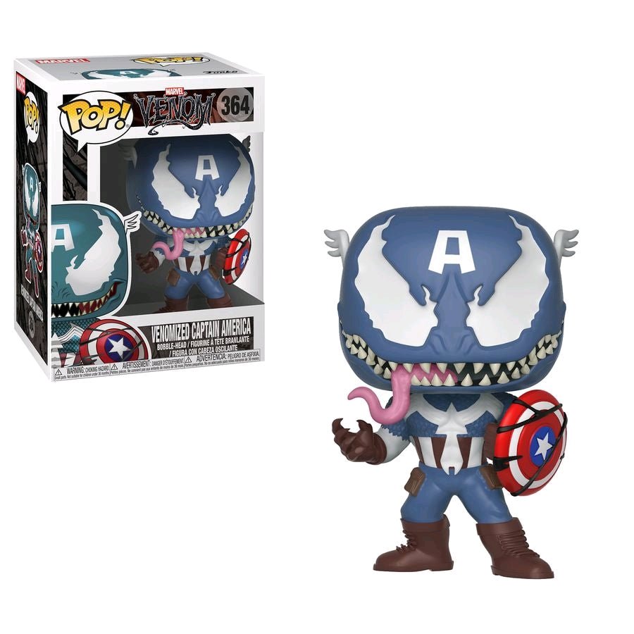 Venom - Venomized Captain America Pop! Vinyl - Gametraders Modbury Heights