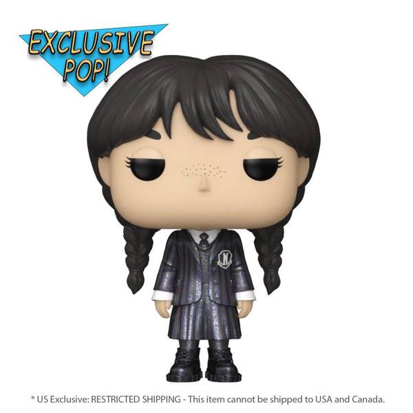 Wednesday (TV) - Wednesday Addams Metallic US Exclusive Pop! Vinyl - Gametraders Modbury Heights