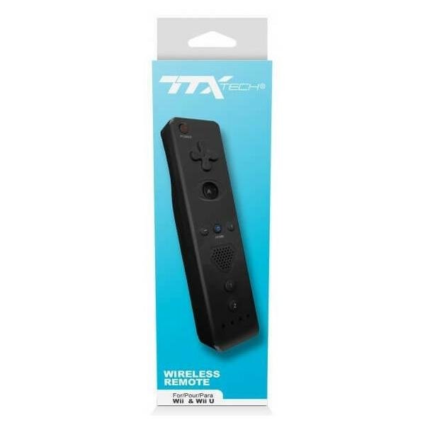 Wii/WiiU TTX Tech Wireless Remote Controller - Black - Gametraders Modbury Heights