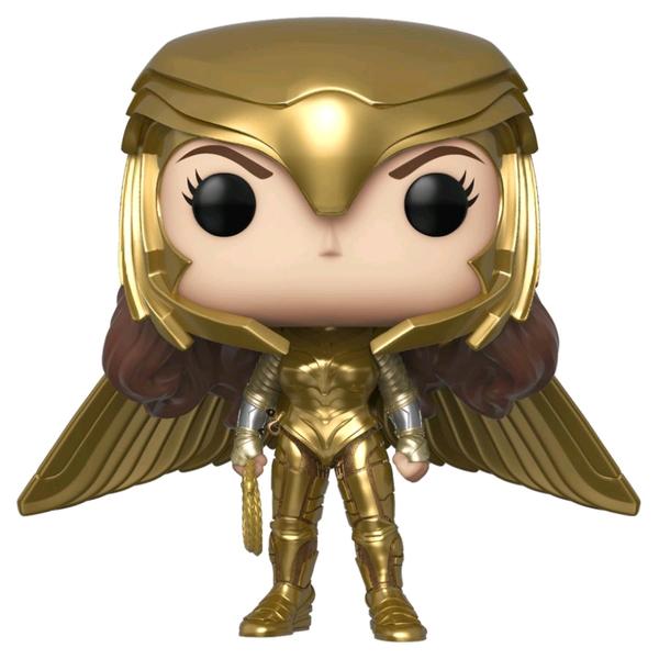 Wonder Woman: 1984 - Wonder Woman Gold Wide Wing Pose US Exclusive Pop! Vinyl - Gametraders Modbury Heights