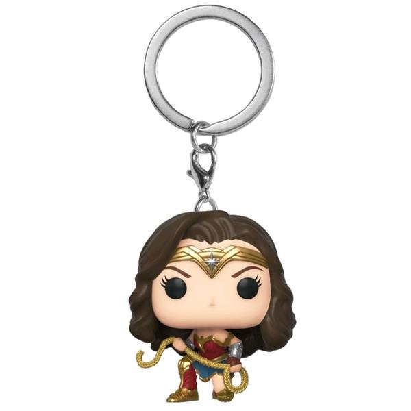 Wonder Woman: 1984 - Wonder Woman with Lasso Pocket Pop! Vinyl Keychain - Gametraders Modbury Heights