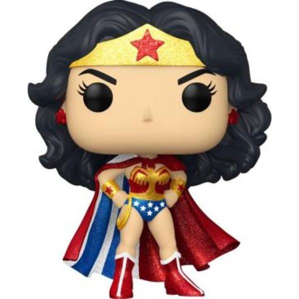 Wonder Woman - Classic Diamond Glitter 80th Anniversary US Exclusive Pop! Vinyl - Gametraders Modbury Heights