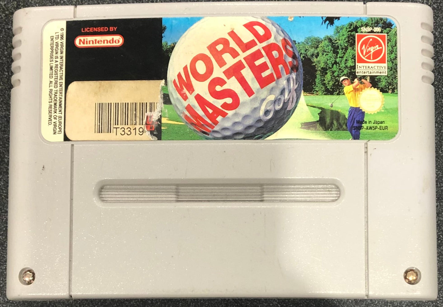 World Masters Golf SNES Cartridge Only - Gametraders Modbury Heights