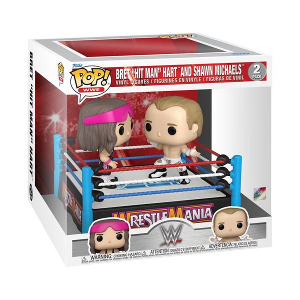 WWE - Bret Hart vs Shawn Michaels Pop! Vinyl Moment - Gametraders Modbury Heights