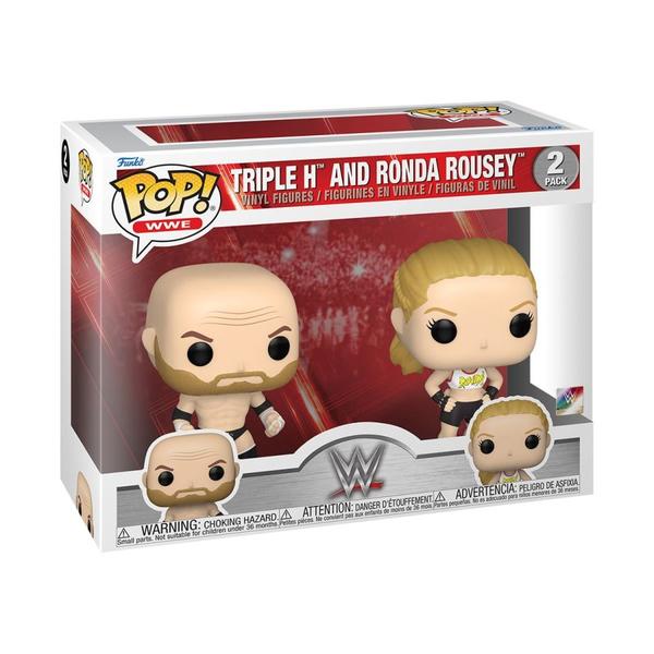 WWE - Rhonda Rousey & Triple H Pop! Vinyl 2 - Pack - Gametraders Modbury Heights