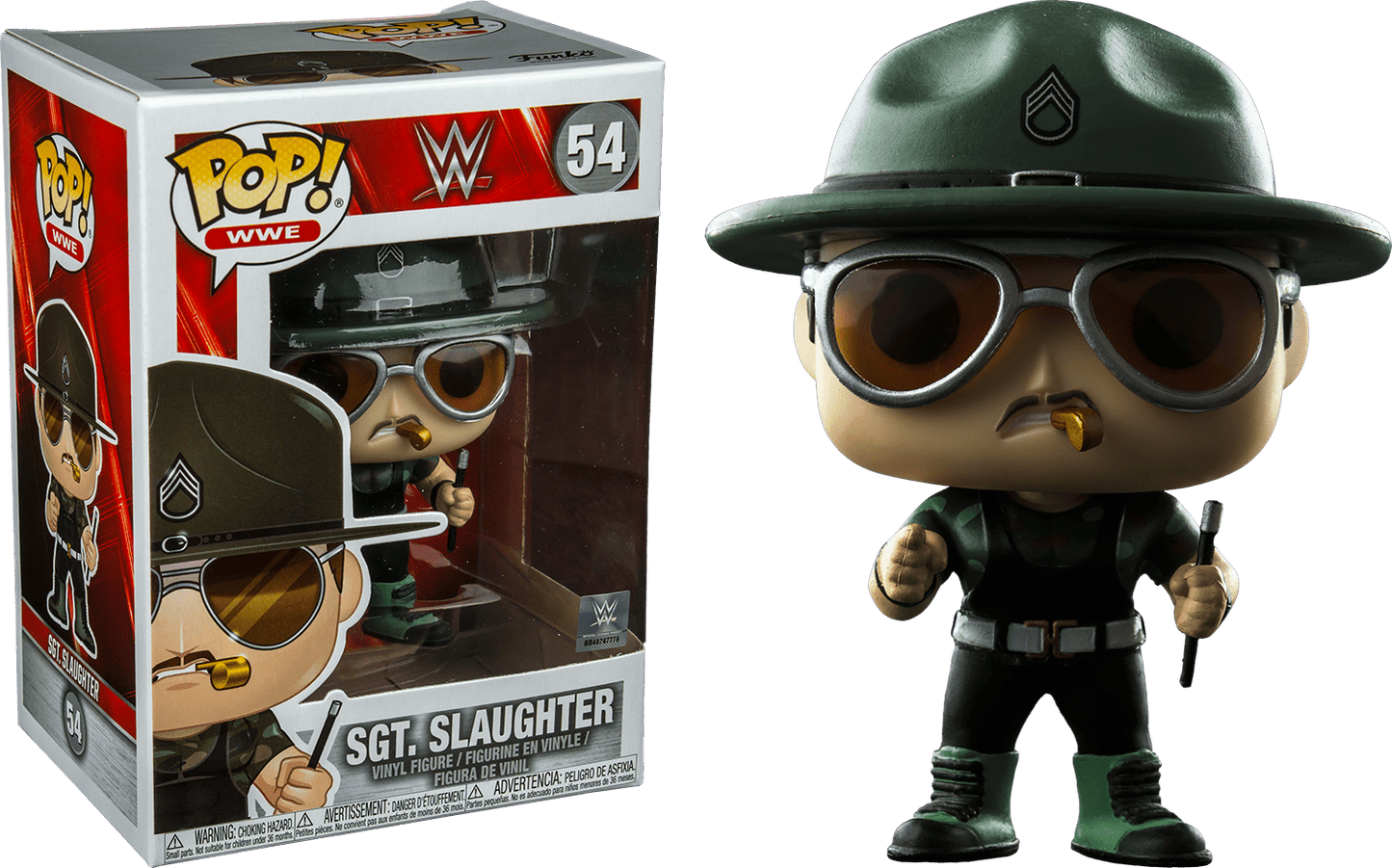 WWE - Sgt Slaughter Pop! Vinyl - Gametraders Modbury Heights