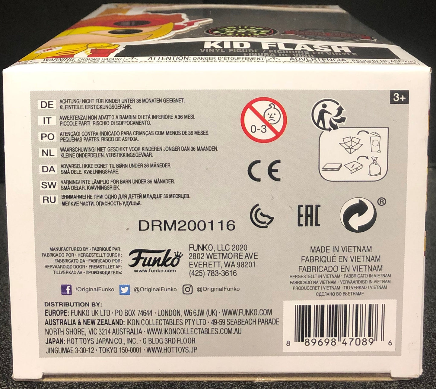 Young Justice - Kid Flash US Exclusive CHASE Pop! Vinyl - Gametraders Modbury Heights