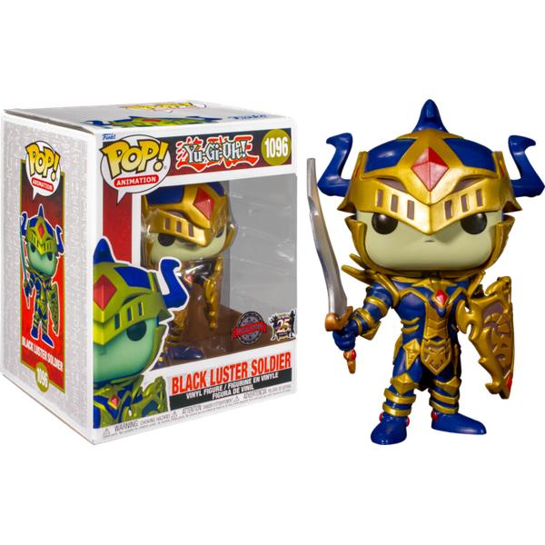 Yu - Gi - Oh! - Black Luster Soldier Metallic US Exclusive 6" Pop! Vinyl - Gametraders Modbury Heights