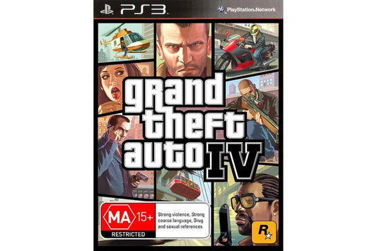 Grand Theft Auto IV 4 PS3