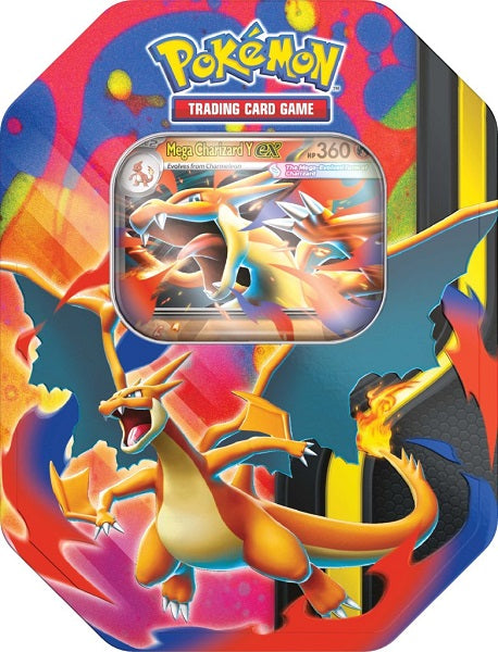 *Pre-order* Pokemon TCG: Mega Charizard Tin (20th February)