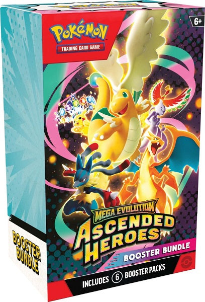 *Pre-order* Pokemon TCG: Mega Evolution— Ascended Heroes Booster Bundle (24th April)