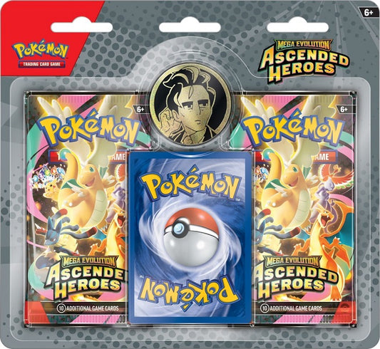 *Pre-order* Pokemon TCG: Mega Evolution—Ascended Heroes Collection—Erika/Larry (6th February)