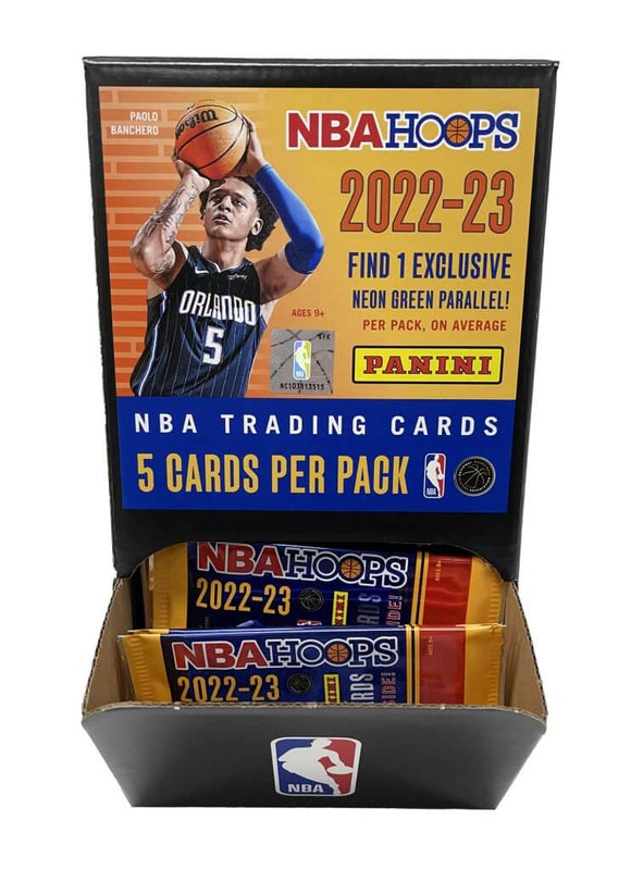 NBA - 2022/23 Hoops Basketball Trading Cards Gravity Feed Pack
