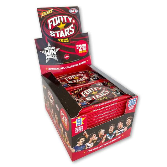 2023 AFL Footy Stars Booster Box - Gametraders Modbury Heights