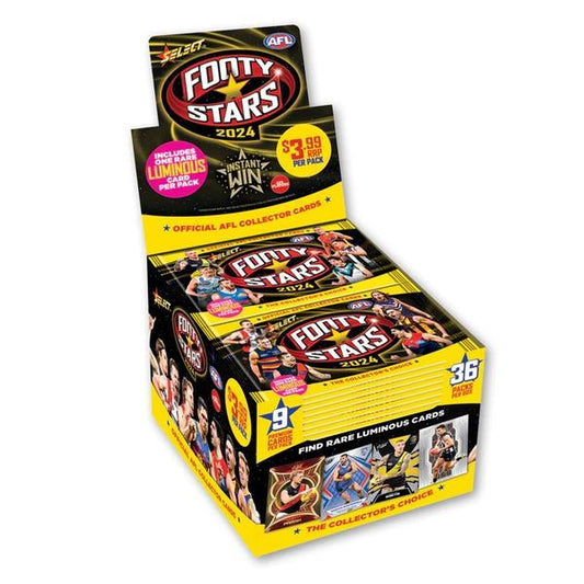 2024 AFL Footy Stars Booster Box - Gametraders Modbury Heights