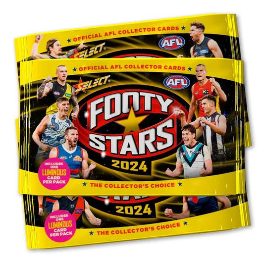 2024 AFL Footy Stars Booster Pack - Gametraders Modbury Heights