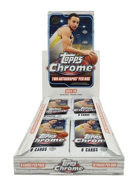 2024/25 Topps Chrome NBA Basketball Hobby Pack - Gametraders Modbury Heights