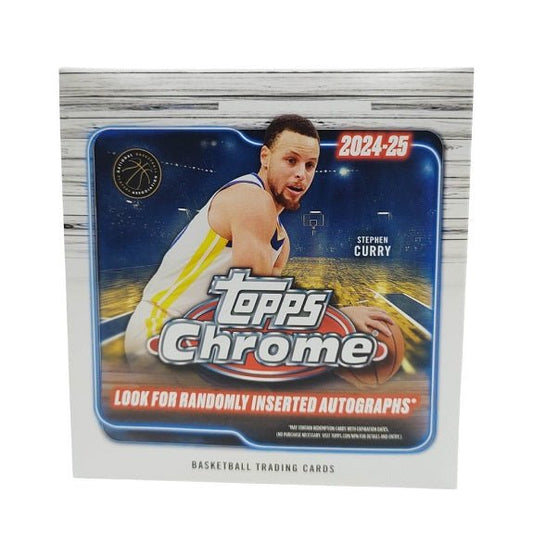 2024/25 Topps Chrome NBA Basketball Mega Box - Gametraders Modbury Heights