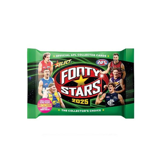 2025 AFL Footy Stars Booster Pack - Gametraders Modbury Heights