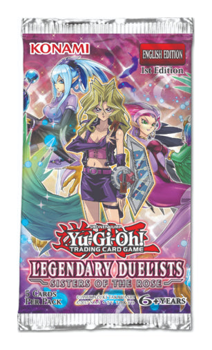 Yugioh - Legendary Duelists Sisters Of The Rose Booster Pack