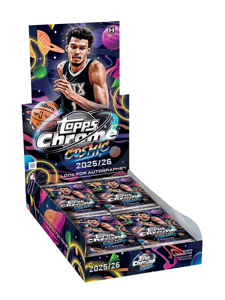 *Pre-order* Topps 2025/26 Cosmic Chrome Basketball Hobby Box (29th April)