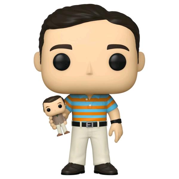40 Year Old Virgin - Andy with Oscar Goldman Doll Pop! Vinyl - Gametraders Modbury Heights