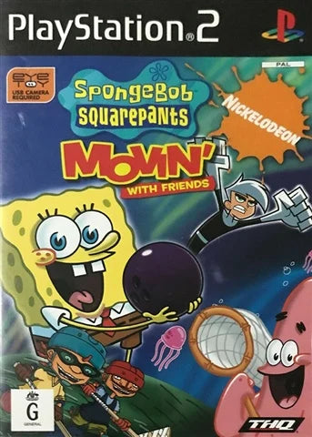 Spongebob Squarepants Movin' With Friends PS2