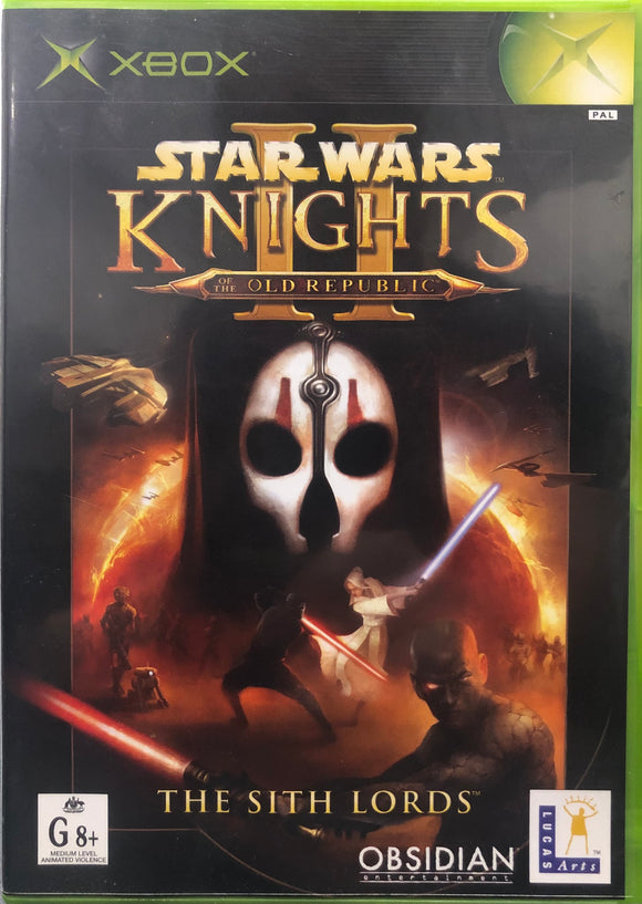 Star Wars Knights Of The Old Republic II The Sith Lords XBox
