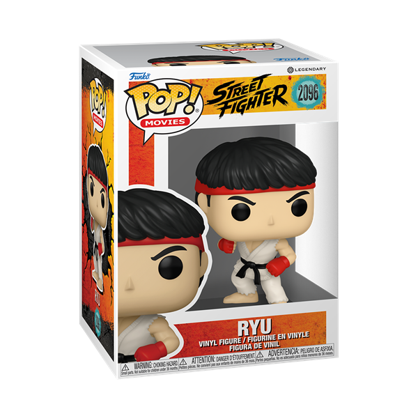 *Pre-order* Street Fighter (2026 Movie) - Ryu Pop! Vinyl (ETA September)