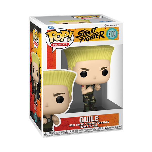 *Pre-order* Street Fighter (2026 Movie) - Guile Pop! Vinyl (ETA September)