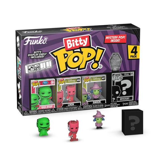 The Nightmare Before Christmas - Oogie Boogie Bitty Pop! 4-Pack