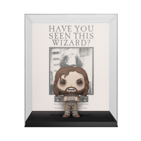 *Pre-order* Harry Potter - Sirius Black Wanted Poster Pop! Vinyl Cover (ETA May)
