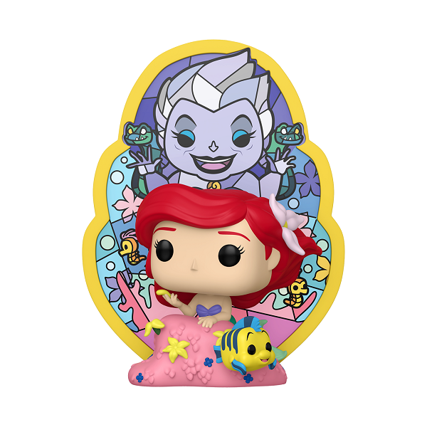 Little Mermaid - Ariel (Stained Glass) Pop! Vinyl DLX