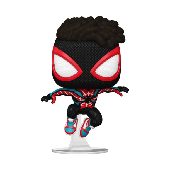 *Pre-order* Spiderman 2 (VG'23) - Miles Morales in Evolved Suit US Exclusive Pop! Vinyl (ETA May)