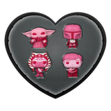 Star Wars: Valentines 2024 - Pink US Exclusive Pocket Pop! Vinyl 4-Pack Heart Box