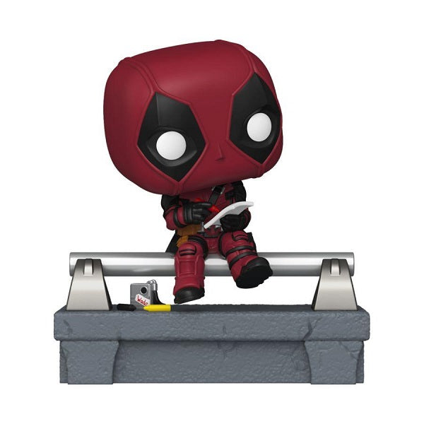 *Pre-order* Deadpool – Deadpool on Bridge Pop! Deluxe (ETA April)
