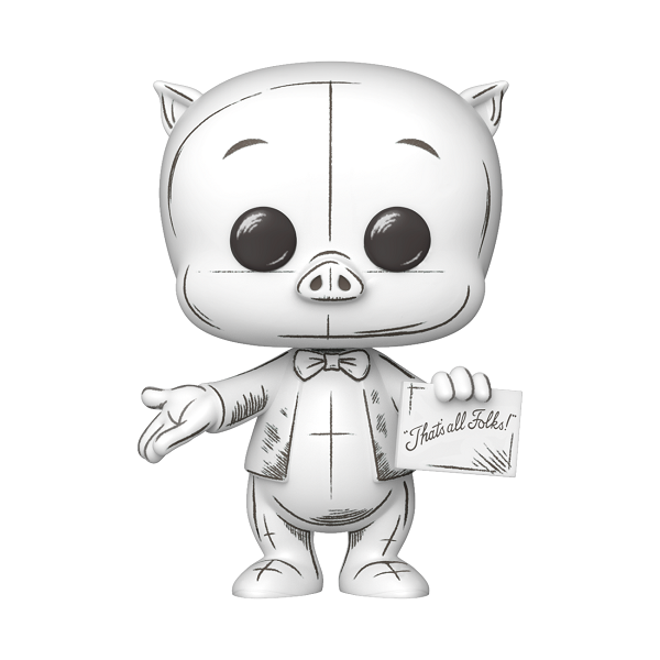 *Pre-order* Looney Tunes: Sketched - Porky Pig Pop! Vinyl (ETA March)