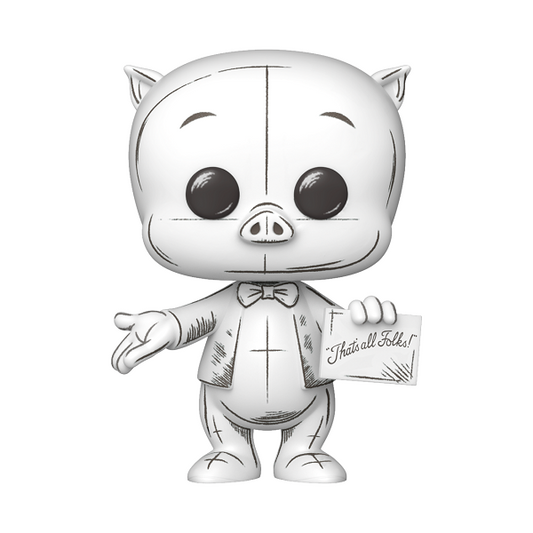 *Pre-order* Looney Tunes: Sketched - Porky Pig Pop! Vinyl (ETA March)