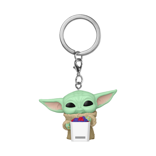 *Pre-order* Mandalorian & Grogu (2026) - Grogu w/Food Pop! Keychain (ETA May)