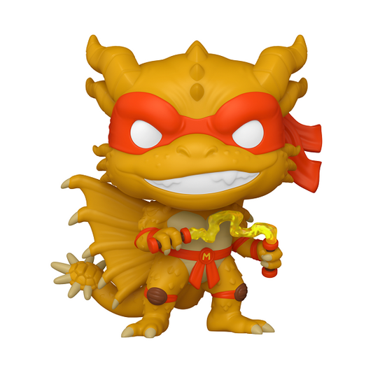 *Pre-order* Godzilla x TMNT - Michelangelo X Ghidorah Pop! Vinyl (ETA May)