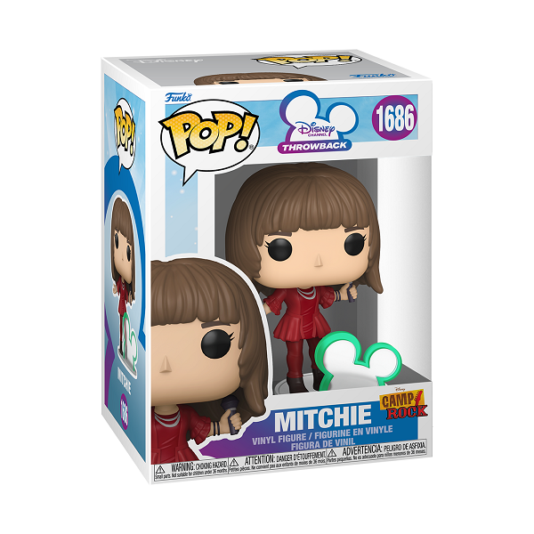 *Pre-order* Camp Rock - Mitchie Torres w/Disney Channel Logo Pop! Vinyl (ETA December)