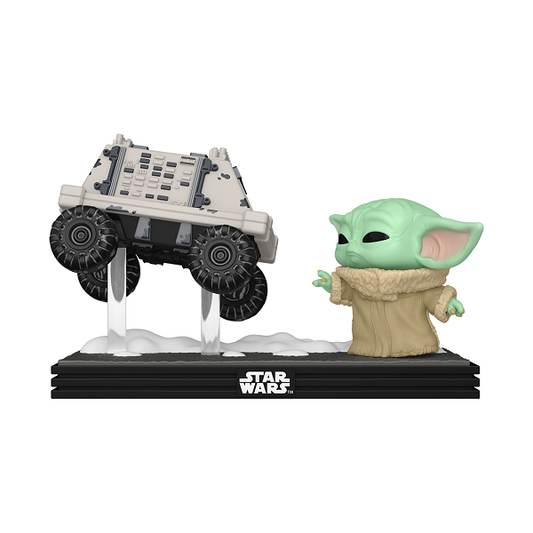 *Pre-order* Mandalorian & Grogu (2026) - Grogu w/Polar Mouse Driod Pop! Moment (ETA May)