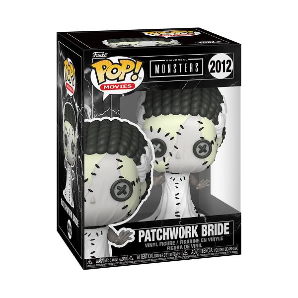 *Pre-order* Universal Monsters - Bride of Frankenstein Patchwork Pop! Vinyl (ETA April)