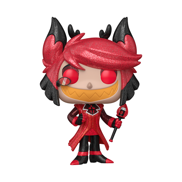 *Pre-order* Hazbin Hotel - Alastor US Exclusive Diamond Glitter Pop! Vinyl (ETA December)