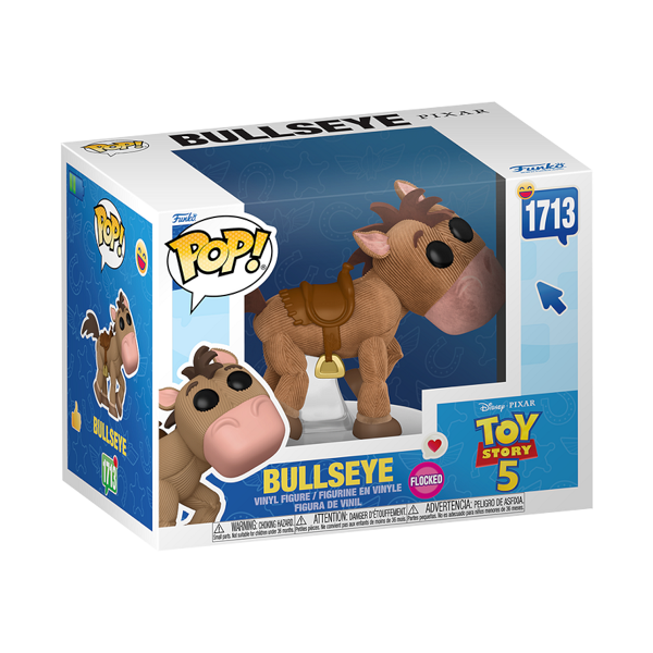 Toy Story 5 - Bullseye Flocked Pop! Premium