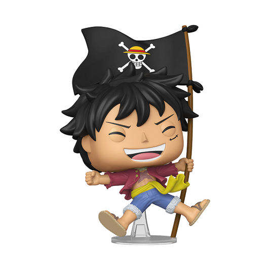 One Piece - Luffy w/Flag Pop! Vinyl