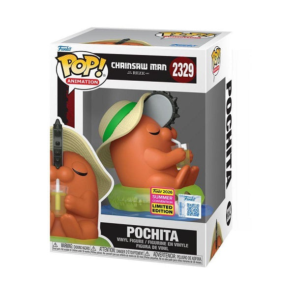 *Pre-order* Chainsaw Man – Pochita (on Floaty) SDCC Exclusive Pop! Vinyl (30th July)